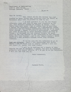 Correspondence between Raymond Firth and Hugh Laracy, 1970