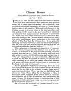 Chinese Women: Their Predicament in China of Today