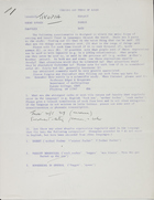 Correspondence between Edgar Gregersen and Raymond Firth, 1976