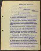 Letter from D. Jellin to Mr. Lippmann Bloch, September 13, 1918