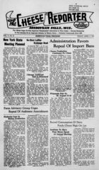Cheese Reporter, Vol. 77, No. 33, Friday, April 3, 1953