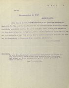 Copy of Letter from Markus Brann to the Bürgerausschuß der Stadt - Baranowitschi, July 18,1916