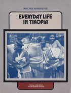 Cover and Table of Contents of 'Everyday Life in Tikopia' Teacher's Guide [1975]