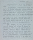 Letter from George Elliston to Raymond Firth, September 2, 1966