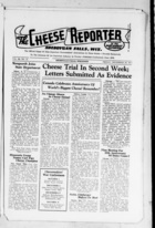 Cheese Reporter, Vol. 68 no. 13, Friday, November 26, 1943