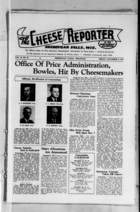 Cheese Reporter, Vol. 70 no. 11, Friday, November 9, 1945