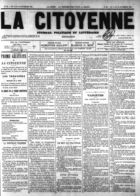 La Citoyenne, No. 39, 7-13 novembre 1881