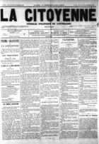 La Citoyenne, No. 40, 14-20 novembre 1881