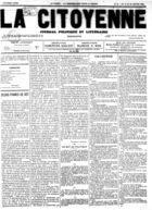 La Citoyenne, No. 49, 16-22 janvier 1882