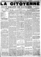 La Citoyenne, No. 59, avril 1882