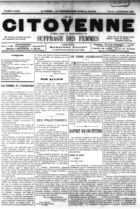 La Citoyenne, No. 114, novembre 1886