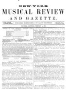 Musical Review and Musical World, Vol. 11, no. 3, February 4, 1860