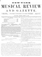 Musical Review and Musical World, Vol. 11, no. 6, March 17, 1860
