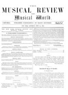 Musical Review and Musical World, Vol. 11, no. 19, September 15, 1860