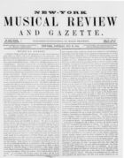 New York Musical Review and Gazette, Vol. 6, no. 11, May 19, 1855