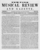 New York Musical Review and Gazette, Vol. 6, no. 16, July 28, 1855