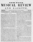 New York Musical Review and Gazette, Vol. 6, no. 20, October 6, 1855