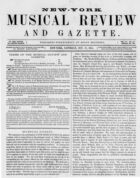 New York Musical Review and Gazette, Vol. 6, no. 23, November 17, 1855