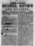 New York Musical Review and Gazette, Vol. 6, no. 25, December 15, 1855