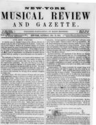 New York Musical Review and Gazette, Vol. 6, no. 26, December 29, 1855