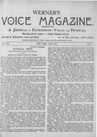 Werner's Voice Magazine, Vol. 13, no. 6, June, 1891