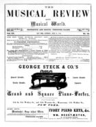 The Musical Review and Musical World, Vol. 15, no. 13, June 18, 1864