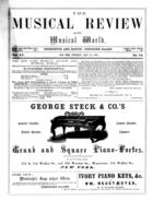 The Musical Review and Musical World, Vol. 15, no. 15, July 16, 1864