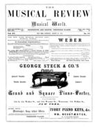 The Musical Review and Musical World, Vol. 15, no. 17, August 13, 1864