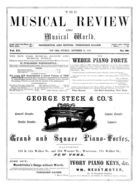 The Musical Review and Musical World, Vol. 15, no. 20, September 24, 1864