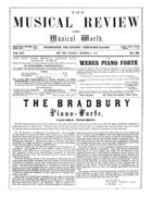 The Musical Review and Musical World, Vol. 15, no. 23, November 5, 1864