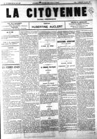 La Citoyenne, No. 20, 26 juin 1881