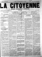 La Citoyenne, No. 35, 10-16 octobre 1881