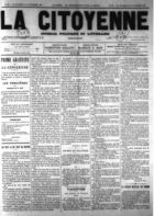 La Citoyenne, No. 38, 31 octobre - 6 novembre 1881