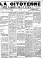 La Citoyenne, No. 54, 19 - 25 février 1882