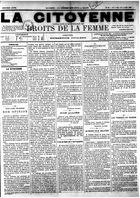 La Citoyenne, No. 60, 6 mai - 4 juin 1882