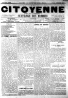La Citoyenne, No. 102, novembre 1885