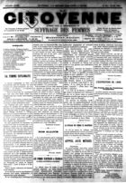 La Citoyenne, No. 106, mars 1886