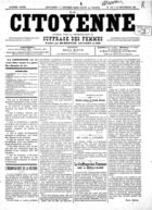 La Citoyenne, No. 183, 15 septembre 1891