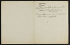 Addresses and Notes for Drs. Kohut and Rohmer, Undated
