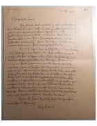 Brief an Elsa Grailich, 13. Dezember 1908