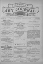 American Art Journal, Vol. 28, no. 16, February 23, 1878