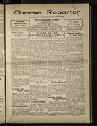 Cheese Reporter, Vol. 54, no. 2, Saturday, September 21, 1929
