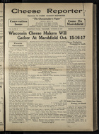 Cheese Reporter, Vol. 54, no. 5, Saturday, October 12, 1929
