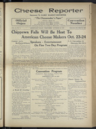 Cheese Reporter, Vol. 54, no. 6, Saturday, October 19, 1929