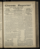 Cheese Reporter, Vol. 54, no. 18, Saturday, January 11, 1930