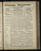 Cheese Reporter, Vol. 54, no. 21, Saturday, February 1, 1930