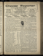 Cheese Reporter, Vol. 54, no. 28, Saturday, March 22, 1930