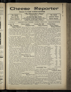 Cheese Reporter, Vol. 54, no. 33, Saturday, April 26, 1930