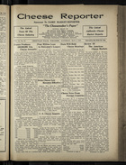 Cheese Reporter, Vol. 54, no. 34, Saturday, May 3, 1930