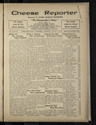Cheese Reporter, Vol. 54, no. 51, Saturday, August 30, 1930